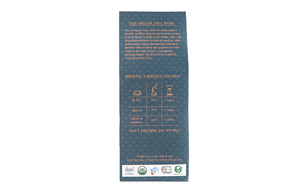 Organic Soul The Green Masala Chai    Box  36 grams